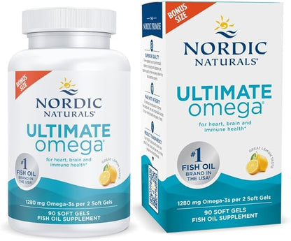 Nordic Naturals Ultimate Omega, Lemon Flavor